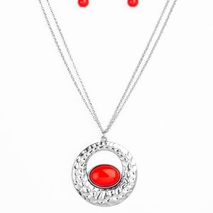 Viva Vivacious - Red Paparazzi Necklace